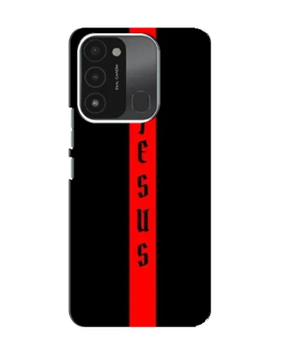 Чехол для TECNO Spark GO (2022) с картинкой «Красная линия веры» Чехол для TECNO Spark GO (2022) с картинкой «Красная линия веры»