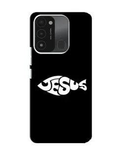 Чехол для TECNO Spark GO (2022) с картинкой «Рыба Jesus» Чехол для TECNO Spark GO (2022) с картинкой «Рыба Jesus»