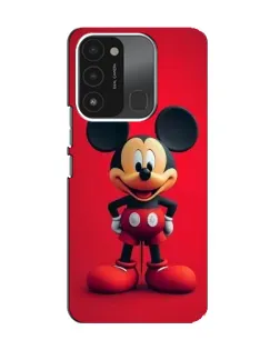 Чехол для TECNO Spark GO (2022) с картинкой «Mickey в полный рост»