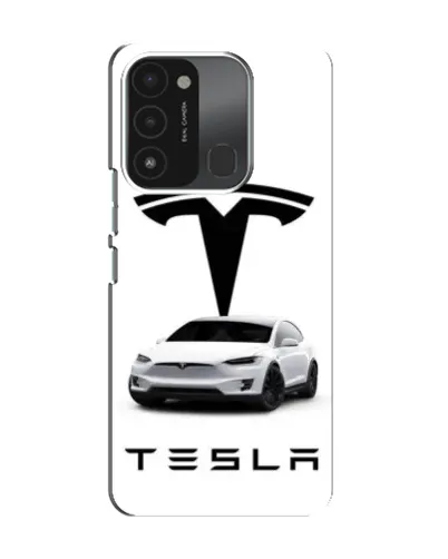 Чохол для TECNO Spark GO (2022) з картинкою «Tesla White Style» Чохол для TECNO Spark GO (2022) з картинкою «Tesla White Style»