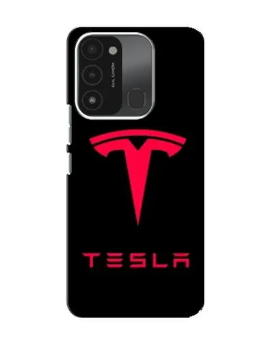 Чохол для TECNO Spark GO (2022) з картинкою «Tesla Red Logo» Чохол для TECNO Spark GO (2022) з картинкою «Tesla Red Logo»