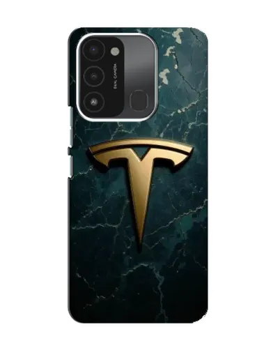 Чохол для TECNO Spark GO (2022) з картинкою «Мармурова Tesla Gold» Чохол для TECNO Spark GO (2022) з картинкою «Мармурова Tesla Gold»