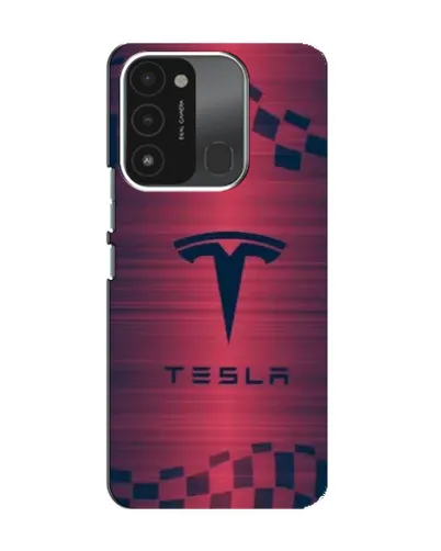 Чохол для TECNO Spark GO (2022) з картинкою «Тесла червоний карбон» Чохол для TECNO Spark GO (2022) з картинкою «Тесла червоний карбон»