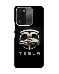 Чохол для TECNO Spark GO (2022) з картинкою «Tesla — срібне авто» Чохол для TECNO Spark GO (2022) з картинкою «Tesla — срібне авто»