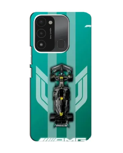 Чехол для TECNO Spark GO (2022) с картинкой «Mercedes AMG Petronas»