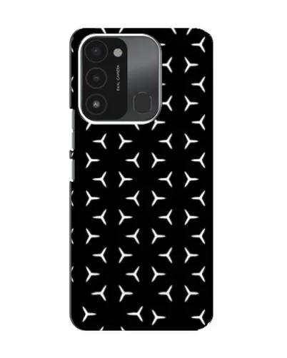 Чехол для TECNO Spark GO (2022) с картинкой «Mercedes паттерн звезд» Чехол для TECNO Spark GO (2022) с картинкой «Mercedes паттерн звезд»