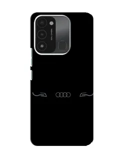 Чехол для TECNO Spark GO (2022) с картинкой «Audi — световой подпись» Чехол для TECNO Spark GO (2022) с картинкой «Audi — световой подпись»