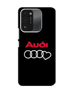Чехол для TECNO Spark GO (2022) с картинкой «Логотип Audi Heart» Чехол для TECNO Spark GO (2022) с картинкой «Логотип Audi Heart»