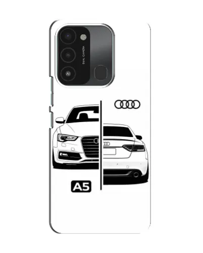 Чехол для TECNO Spark GO (2022) с картинкой «Audi — контрастный дизайн» Чехол для TECNO Spark GO (2022) с картинкой «Audi — контрастный дизайн»