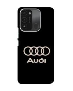 Чехол для TECNO Spark GO (2022) с картинкой «Audi — золотой логотип» Чехол для TECNO Spark GO (2022) с картинкой «Audi — золотой логотип»