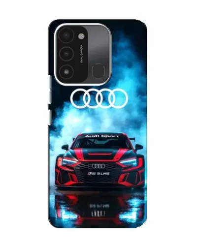 Чехол для TECNO Spark GO (2022) с картинкой «Audi Sport — неон» Чехол для TECNO Spark GO (2022) с картинкой «Audi Sport — неон»
