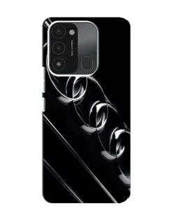 Чехол для TECNO Spark GO (2022) с картинкой «Audi — абстрактные кольца» Чехол для TECNO Spark GO (2022) с картинкой «Audi — абстрактные кольца»
