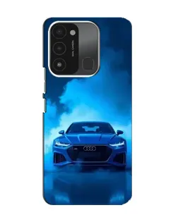 Чехол для TECNO Spark GO (2022) с картинкой «Audi — голубая энергия» Чехол для TECNO Spark GO (2022) с картинкой «Audi — голубая энергия»