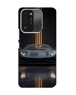 Чехол для TECNO Spark GO (2022) с картинкой «Lamborghini золотые линии» Чехол для TECNO Spark GO (2022) с картинкой «Lamborghini золотые линии»