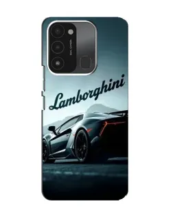 Чехол для TECNO Spark GO (2022) с картинкой «Классическая надпись Lamborghini» Чехол для TECNO Spark GO (2022) с картинкой «Классическая надпись Lamborghini»