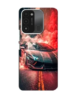 Чехол для TECNO Spark GO (2022) с картинкой «Lamborghini красный дым» Чехол для TECNO Spark GO (2022) с картинкой «Lamborghini красный дым»