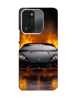 Чехол для TECNO Spark GO (2022) с картинкой «Lamborghini в огне» Чехол для TECNO Spark GO (2022) с картинкой «Lamborghini в огне»