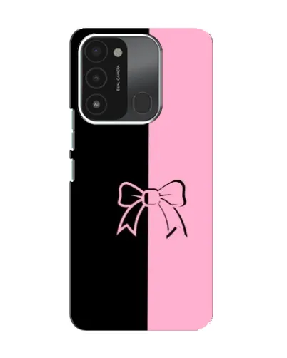 Чехол для TECNO Spark GO (2022) с картинкой «Половинки банта» Чехол для TECNO Spark GO (2022) с картинкой «Половинки банта»
