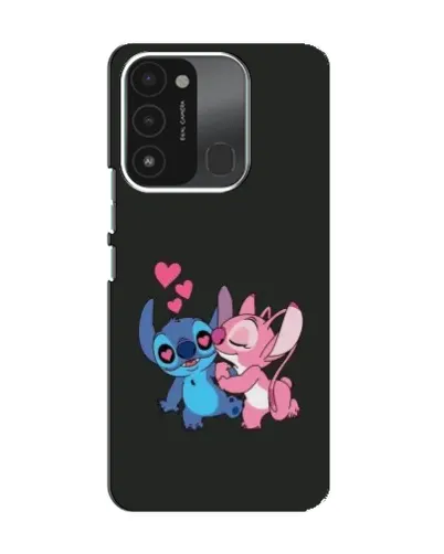 Чехол для TECNO Spark GO (2022) с картинкой «Анжел целует Стича» Чехол для TECNO Spark GO (2022) с картинкой «Анжел целует Стича»
