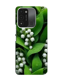 Чехол для TECNO Spark GO (2022) с картинкой «Ландыши в зелени»