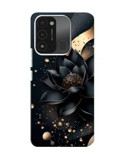 Чехол для TECNO Spark GO (2022) с картинкой «Черный лотос»
