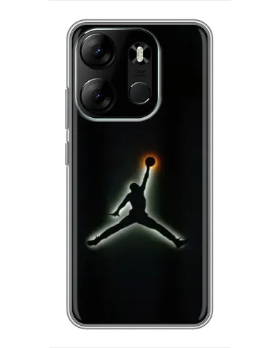 Чохол для TECNO Spark Go 2023 (BF7) з картинкою «Jordan Gradient Logo»