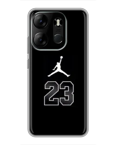 Чохол для TECNO Spark Go 2023 (BF7) з картинкою «Jordan Flight 23»