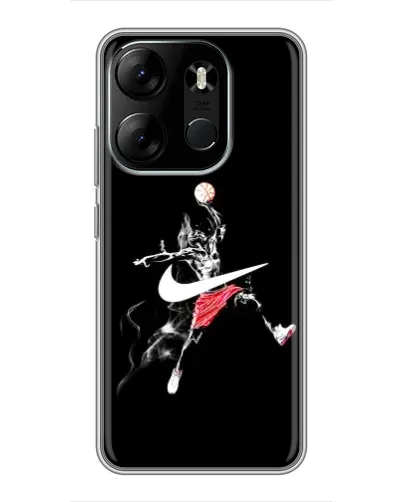 Чохол для TECNO Spark Go 2023 (BF7) з картинкою «Jordan Jumpman»