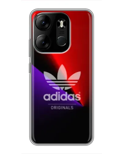 Чохол для TECNO Spark Go 2023 (BF7) з картинкою «Adidas Red Neon»