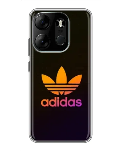 Чохол для TECNO Spark Go 2023 (BF7) з картинкою «Градієнт Adidas»