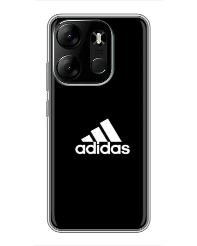 Чохол для TECNO Spark Go 2023 (BF7) з картинкою «Чорна класика Adidas»