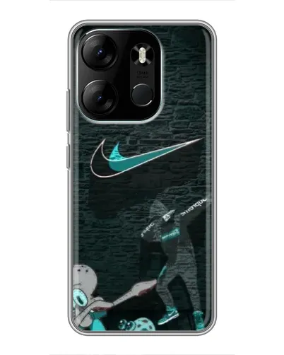 Чехол для TECNO Spark Go 2023 (BF7) с картинкой «Спортивный арт Nike»