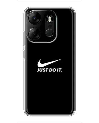 Чехол для TECNO Spark Go 2023 (BF7) с картинкой «Минимализм от Nike»