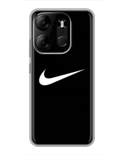 Чехол для TECNO Spark Go 2023 (BF7) с картинкой «Минималистический Найк» Чехол для TECNO Spark Go 2023 (BF7) с картинкой «Минималистический Найк»