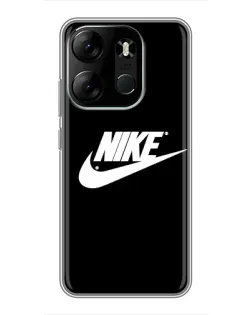 Чехол для TECNO Spark Go 2023 (BF7) с картинкой «Мазки краски Nike» Чехол для TECNO Spark Go 2023 (BF7) с картинкой «Мазки краски Nike»