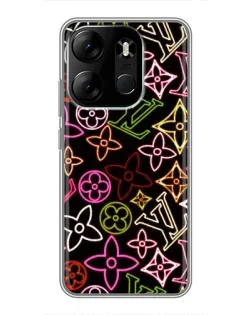 Чохол для TECNO Spark Go 2023 (BF7) з картинкою «Неоновий мікс Nike» Чохол для TECNO Spark Go 2023 (BF7) з картинкою «Неоновий мікс Nike»