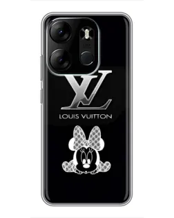 Чохол для TECNO Spark Go 2023 (BF7) з картинкою «LV та Мінні Маус»