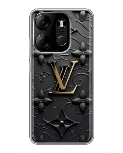 Чохол для TECNO Spark Go 2023 (BF7) з картинкою «Шкіряна текстура LV» Чохол для TECNO Spark Go 2023 (BF7) з картинкою «Шкіряна текстура LV»