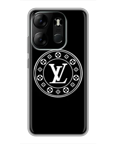 Чохол для TECNO Spark Go 2023 (BF7) з картинкою «LV — печатка стилю» Чохол для TECNO Spark Go 2023 (BF7) з картинкою «LV — печатка стилю»