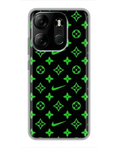 Чохол для TECNO Spark Go 2023 (BF7) з картинкою «Неоновий принт LV» Чохол для TECNO Spark Go 2023 (BF7) з картинкою «Неоновий принт LV»