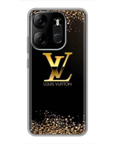 Чохол для TECNO Spark Go 2023 (BF7) з картинкою «LV — золоті іскри» Чохол для TECNO Spark Go 2023 (BF7) з картинкою «LV — золоті іскри»