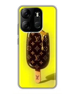 Чохол для TECNO Spark Go 2023 (BF7) з картинкою «Морозиво від LV»