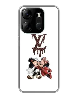 Чохол для TECNO Spark Go 2023 (BF7) з картинкою «LV та Міккі Маус»