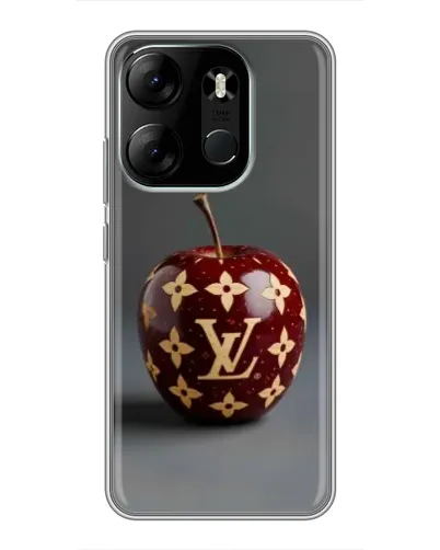 Чохол для TECNO Spark Go 2023 (BF7) з картинкою «Червоне яблуко LV» Чохол для TECNO Spark Go 2023 (BF7) з картинкою «Червоне яблуко LV»