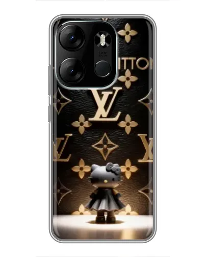 Чохол для TECNO Spark Go 2023 (BF7) з картинкою «Монограма з фігурою» Чохол для TECNO Spark Go 2023 (BF7) з картинкою «Монограма з фігурою»