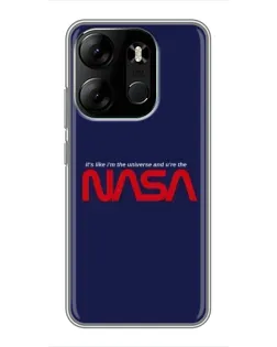 Чохол для TECNO Spark Go 2023 (BF7) з картинкою «NASA — глибокий космос» Чохол для TECNO Spark Go 2023 (BF7) з картинкою «NASA — глибокий космос»