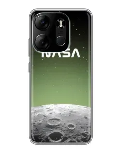 Чохол для TECNO Spark Go 2023 (BF7) з картинкою «NASA — місячний градієнт» Чохол для TECNO Spark Go 2023 (BF7) з картинкою «NASA — місячний градієнт»