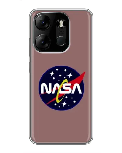 Чехол для TECNO Spark Go 2023 (BF7) с картинкой «NASA — ретро космос» Чехол для TECNO Spark Go 2023 (BF7) с картинкой «NASA — ретро космос»
