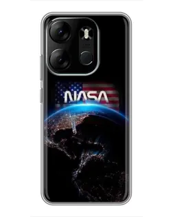 Чохол для TECNO Spark Go 2023 (BF7) з картинкою «Земля з космосу NASA» Чохол для TECNO Spark Go 2023 (BF7) з картинкою «Земля з космосу NASA»
