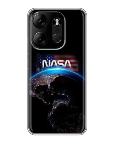 Чехол для TECNO Spark Go 2023 (BF7) с картинкой «Земля из космоса NASA» Чехол для TECNO Spark Go 2023 (BF7) с картинкой «Земля из космоса NASA»